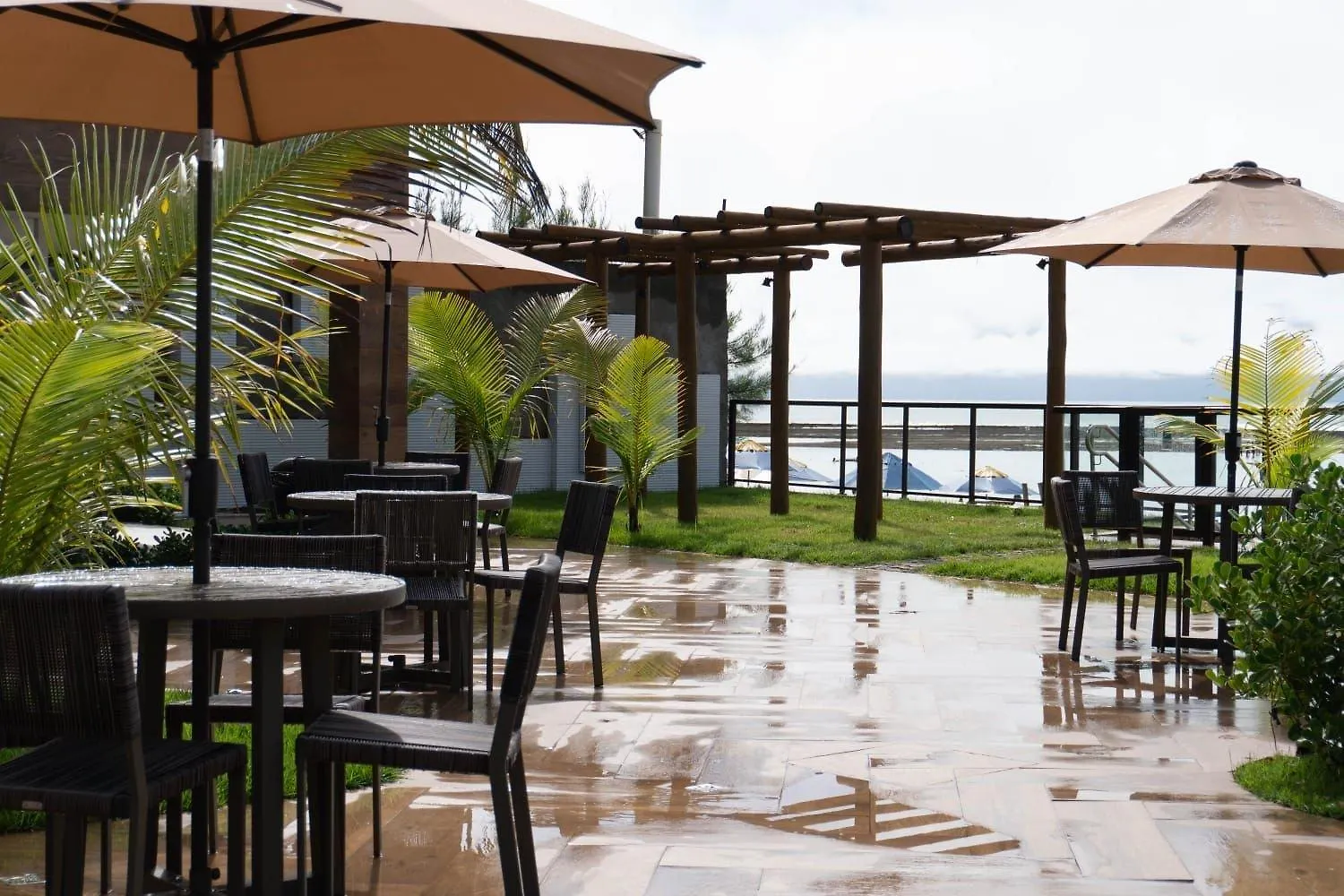 公寓 Mirante De Porto - Flat Beira-Mar Nas Piscinas Naturais De Porto De Galinhas Por Yolo 巴西